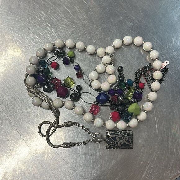 Set of 3 Stylish Necklaces - Elegant, Colorful & Classic - Picture 16 of 16